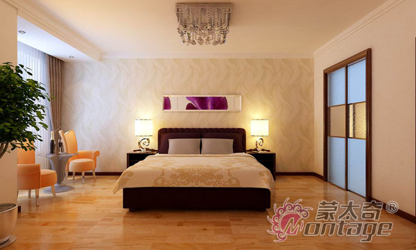 臥室硅藻泥背景墻讓您近距離接觸環保